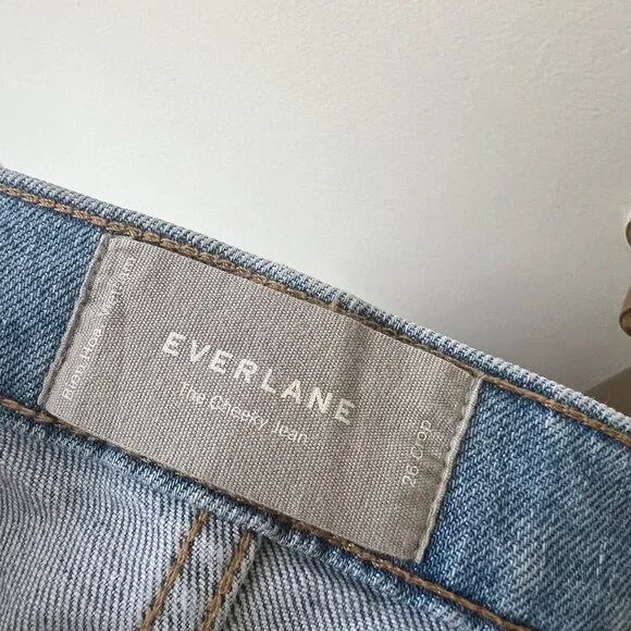 Everlane Denim Cheeky Jean Size 26 - Picture 4 of 4